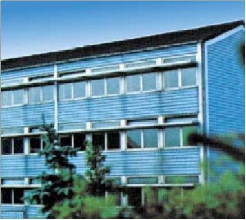 hoekhuis koblenz
isorast kantoorAfb.1:1968: Hogeschool in Berghausen bij Speyer, met de elementen van de oostenrijkse Styropor-pionier Herbert Fitzek gebouwd.
